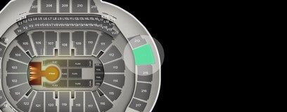 Seat view from Upper