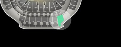 Seat view from Upper