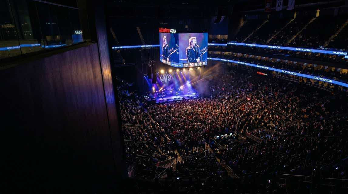 Seat view from Upper
