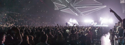 Seat view from GA Floor