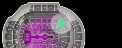 Seat view from Lower