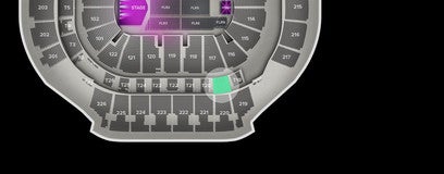 Seat view from Suite