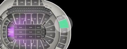 Seat view from Upper