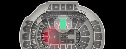 Seat view from Lower