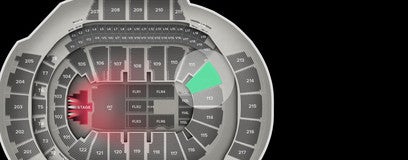 Seat view from Lower