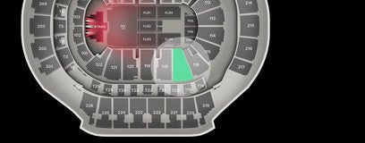 Seat view from Lower