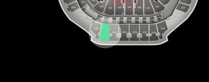 Seat view from Upper