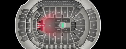 Seat view from Floor