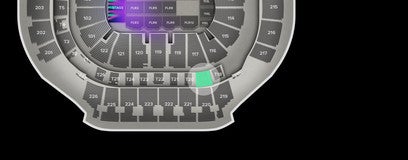 Seat view from Suite