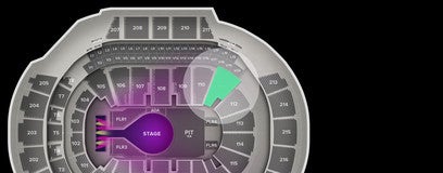 Seat view from Lower