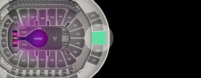 Seat view from Upper