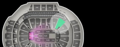 Seat view from Lower