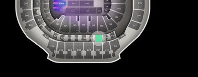 Seat view from Suite