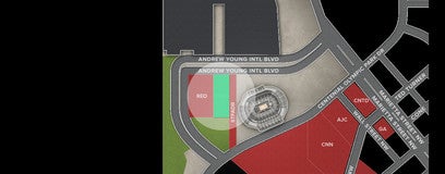 Seat view from Diamond Deck