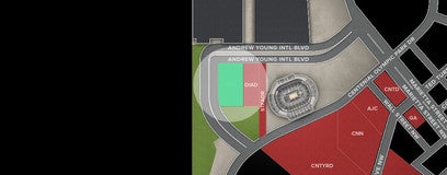 Seat view from Red Deck