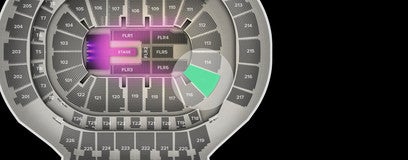 Seat view from Lower