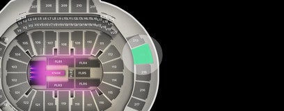 Seat view from Upper