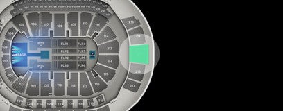 Seat view from Upper