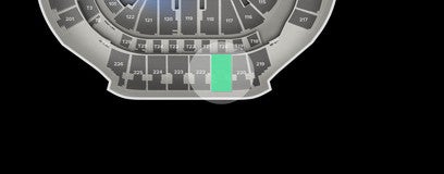 Seat view from Upper