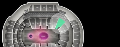 Seat view from Lower