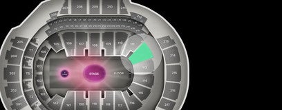 Seat view from Lower