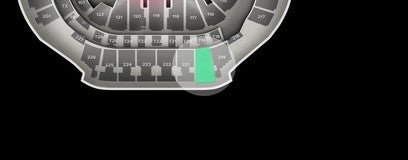 Seat view from Upper