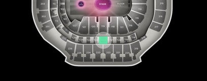 Seat view from Suite