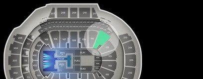 Seat view from Lower
