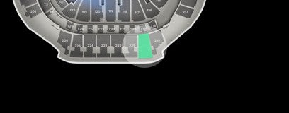 Seat view from Upper