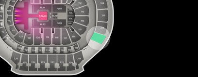 Seat view from Upper