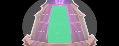 Seat view from Orchestra