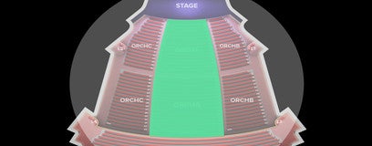 Seat view from Orchestra