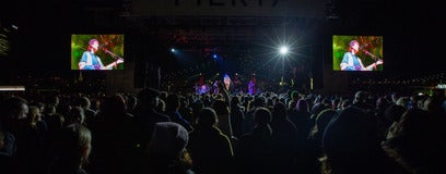 Seat view from General Admission