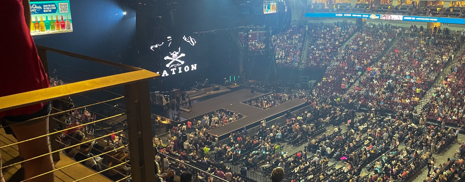 Seat view from Upper