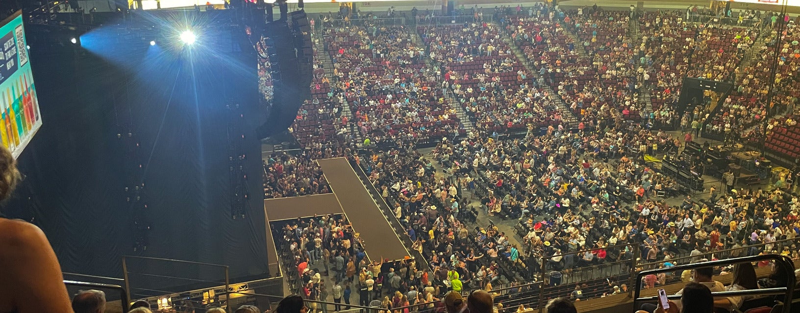 Seat view from Upper