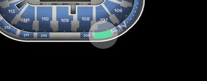 Seat view from Upper
