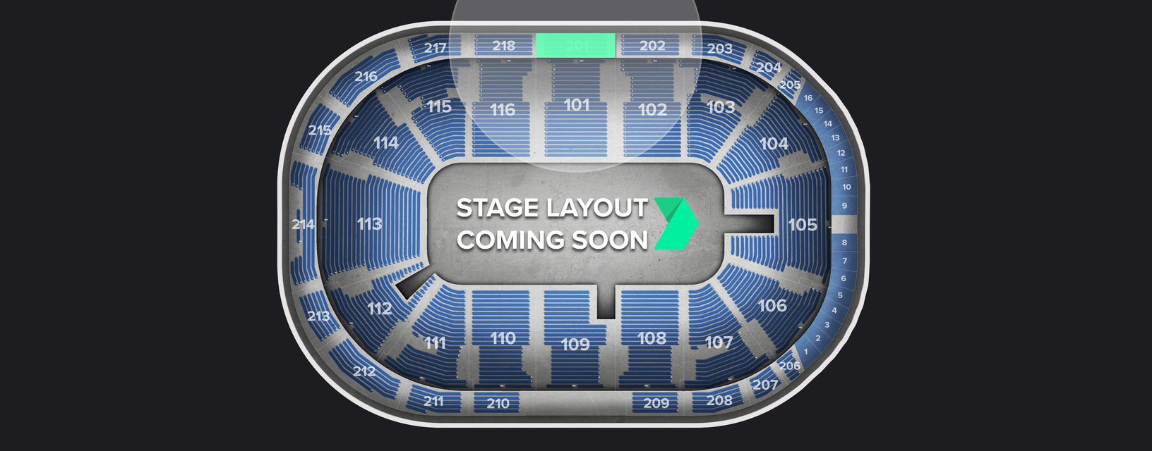 Seat view from Upper