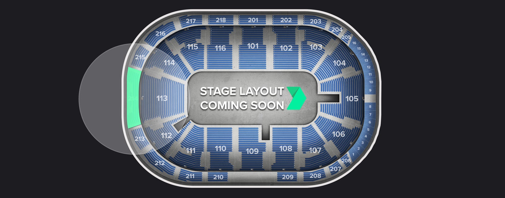 Seat view from Upper