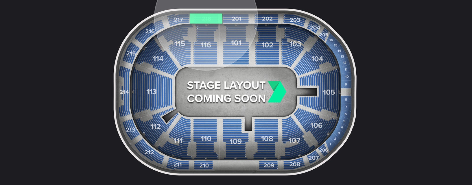Seat view from Upper