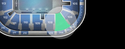 Seat view from Lower