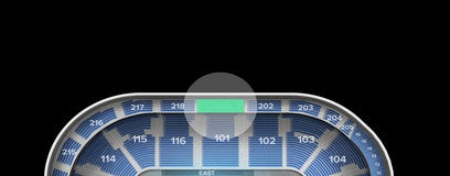 Seat view from Upper