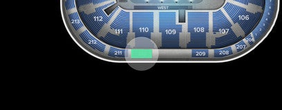 Seat view from Upper