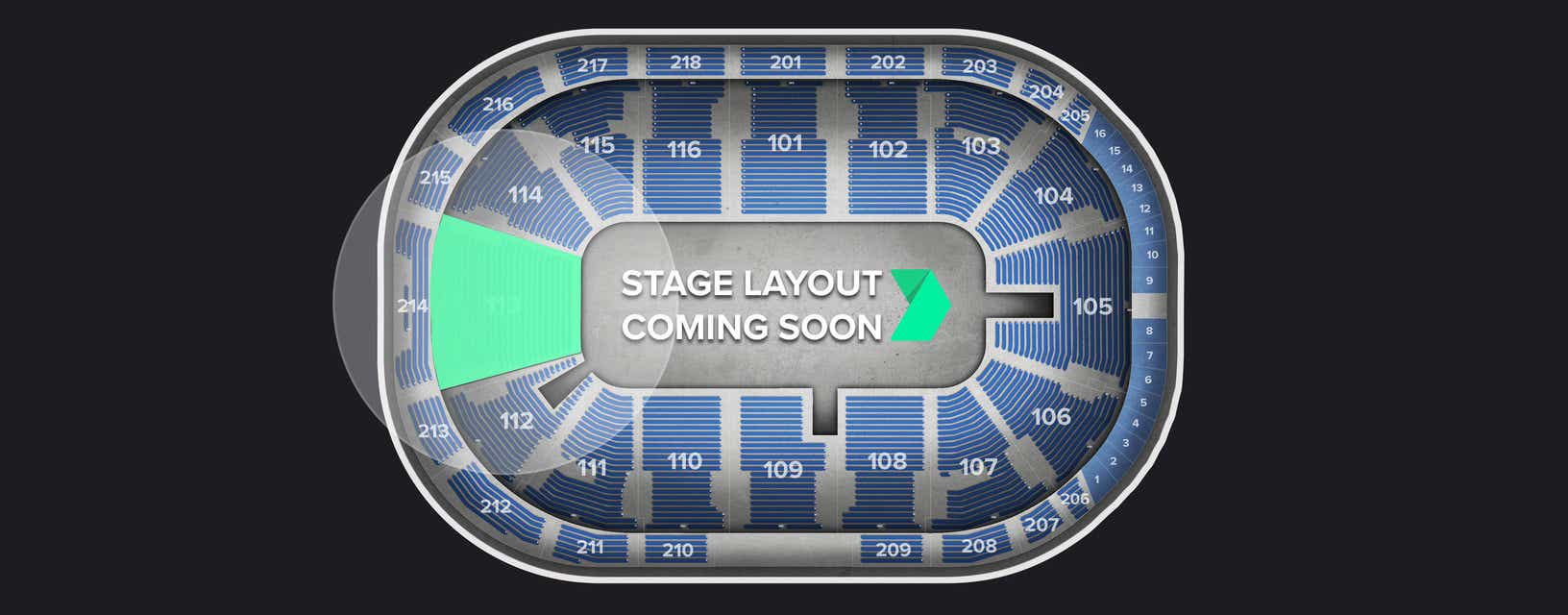 Seat view from Lower