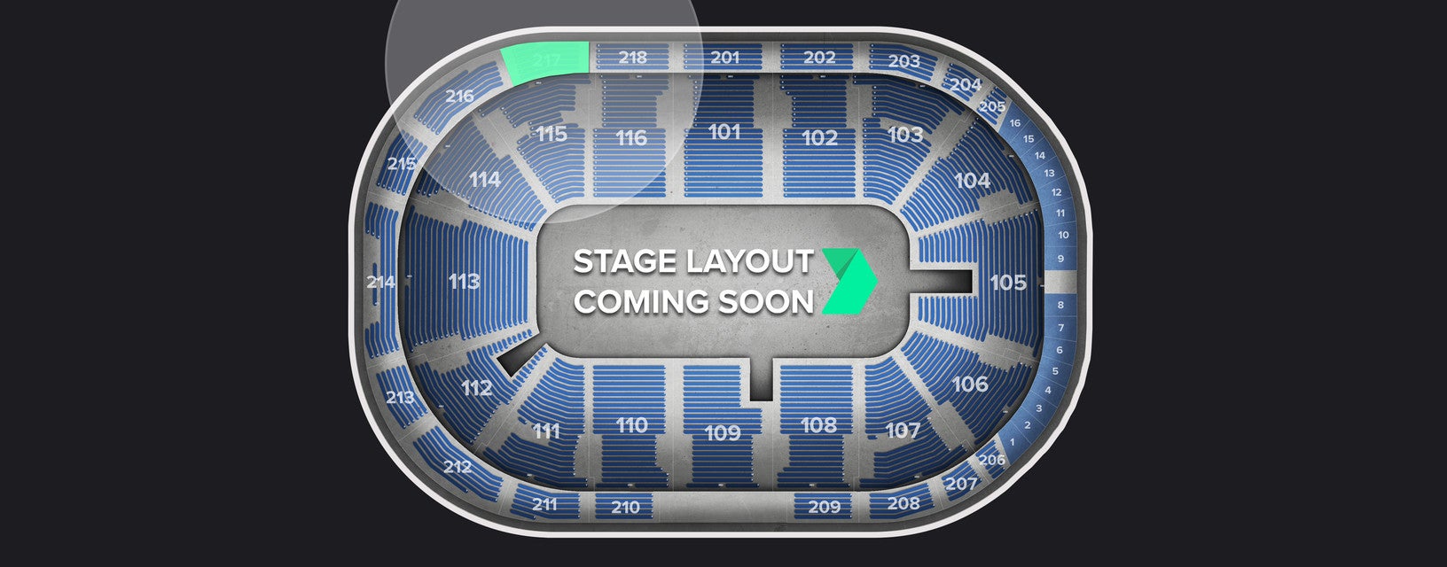 Seat view from Upper