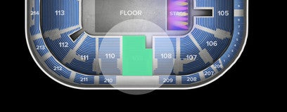 Seat view from Lower