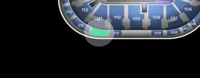 Seat view from Upper