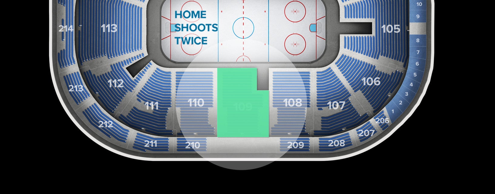 Seat view from Lower