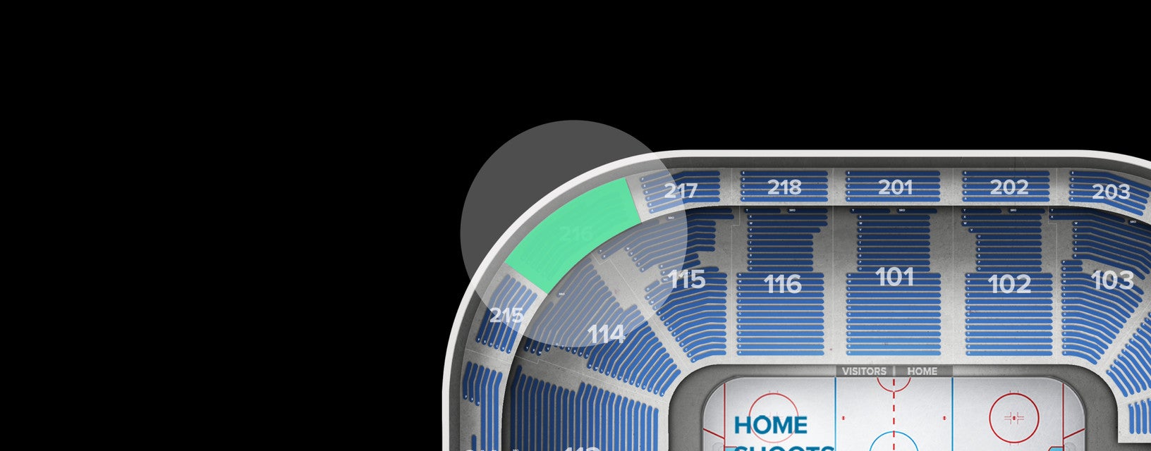Seat view from Upper