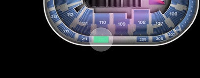Seat view from Upper