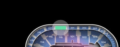 Seat view from Upper
